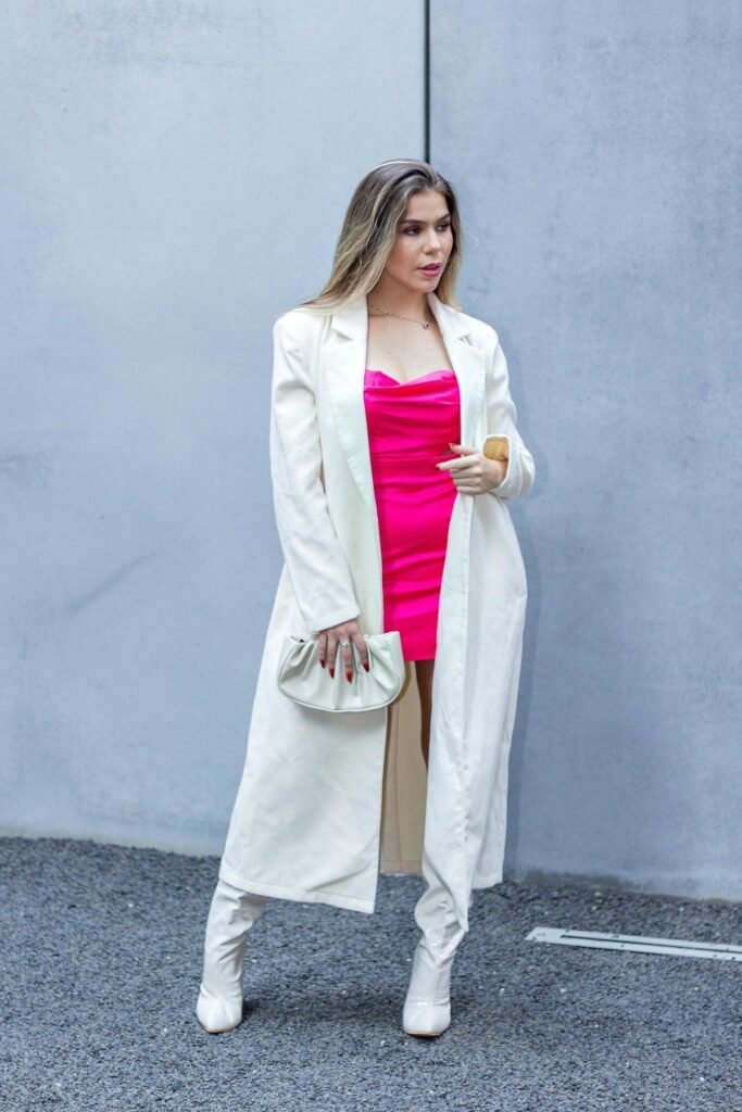 Mini Dress & Long Coat