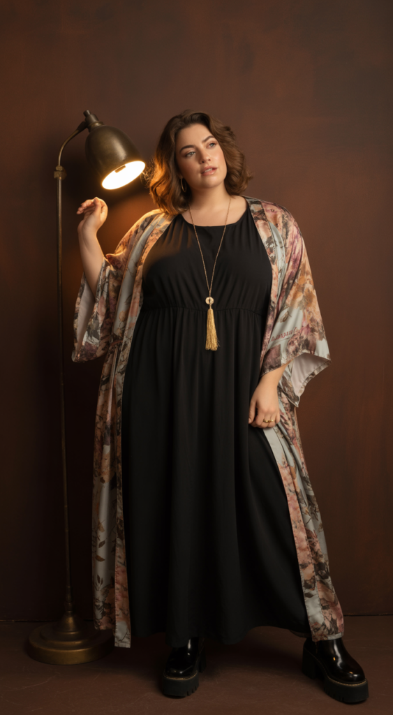 Witchy Bohemian Maxi Ensemble