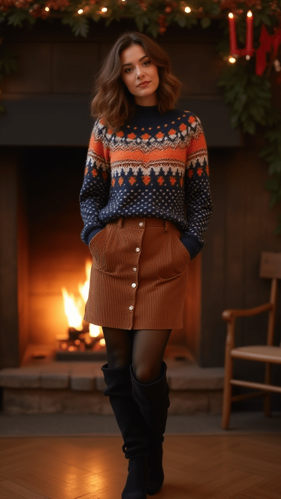 Turtleneck Bodysuit + Wide-Leg Pants