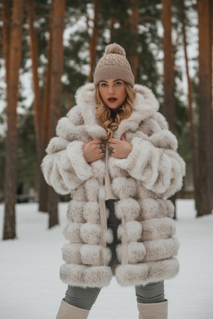 Luxurious Winter Layering/