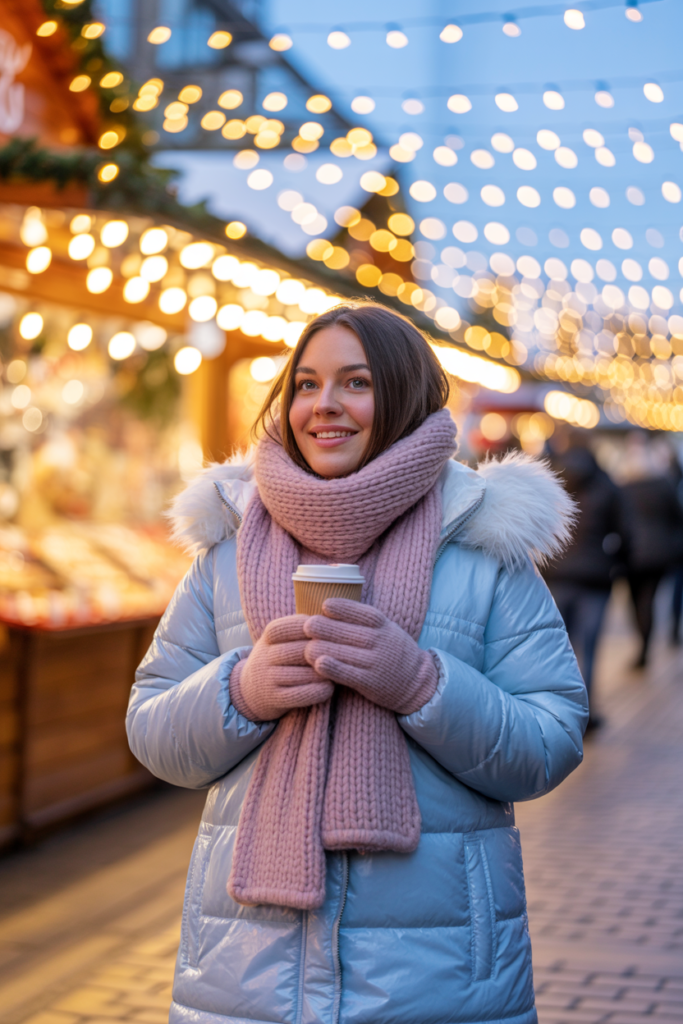 Cozy Winter Market Stroll