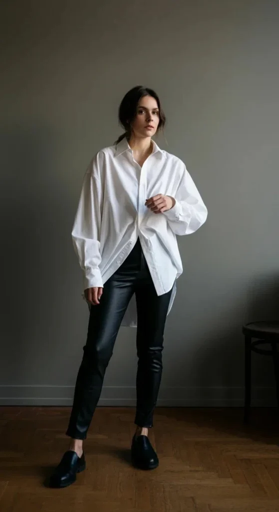 Peplum Top with Pencil Skirt