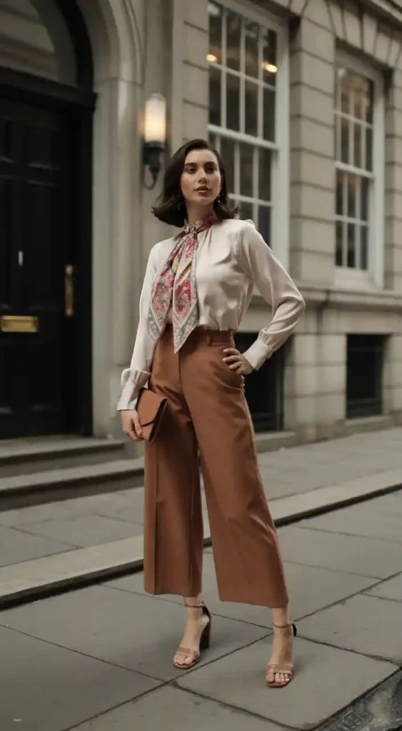 Vintage-Style Culotte Ensemble