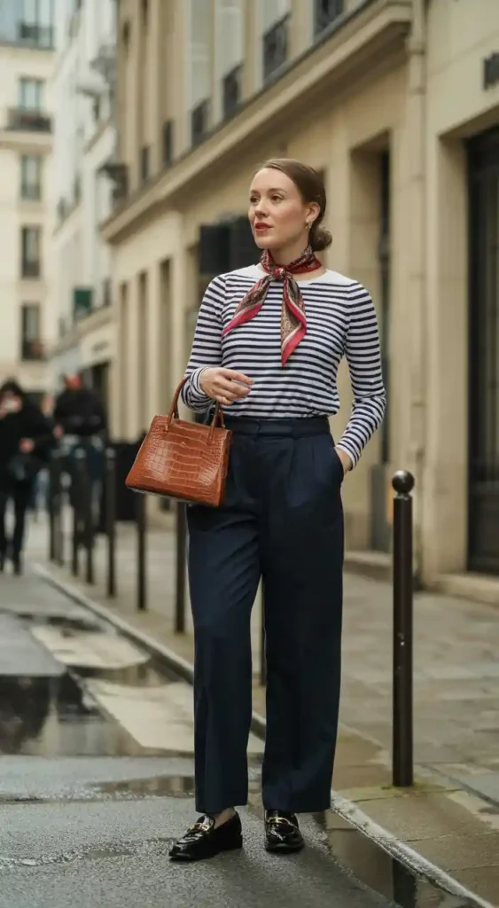 Sailor-Inspired Vintage Look