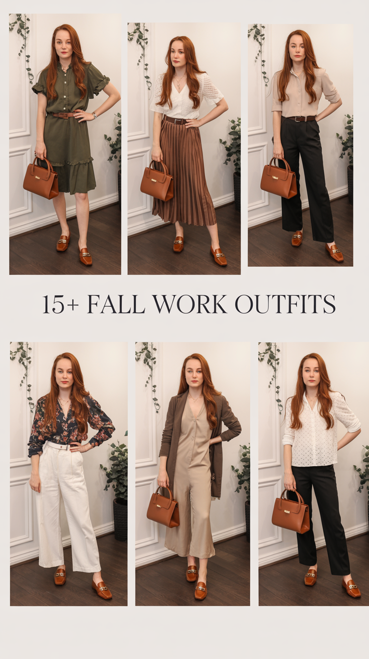 Fall Work Outfits