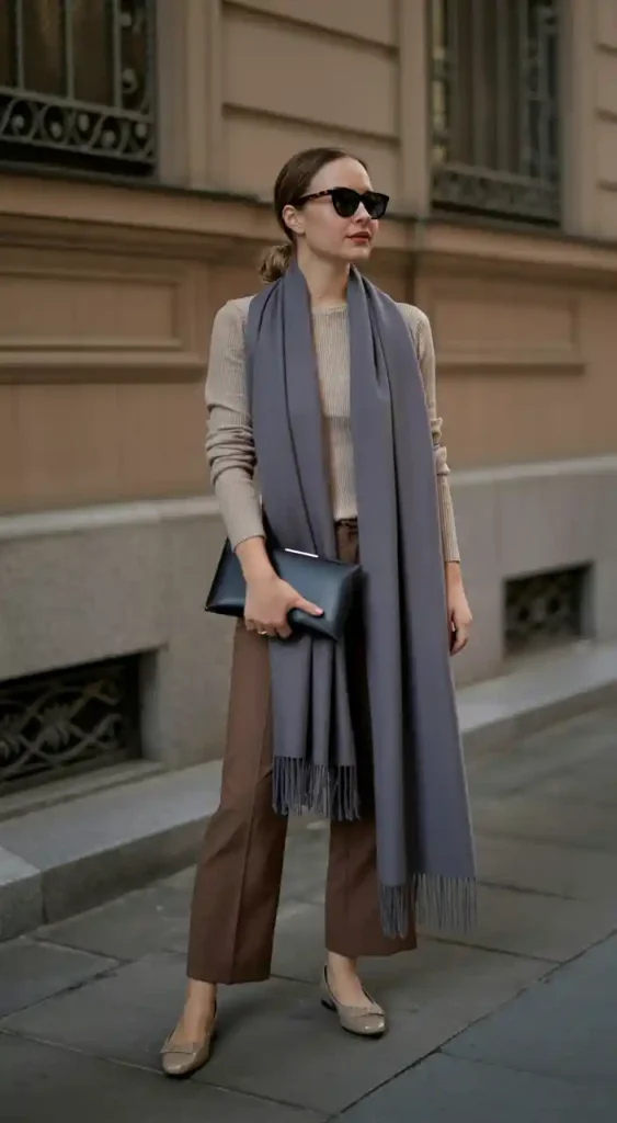 Capri Pants and Fitted Sweater Set